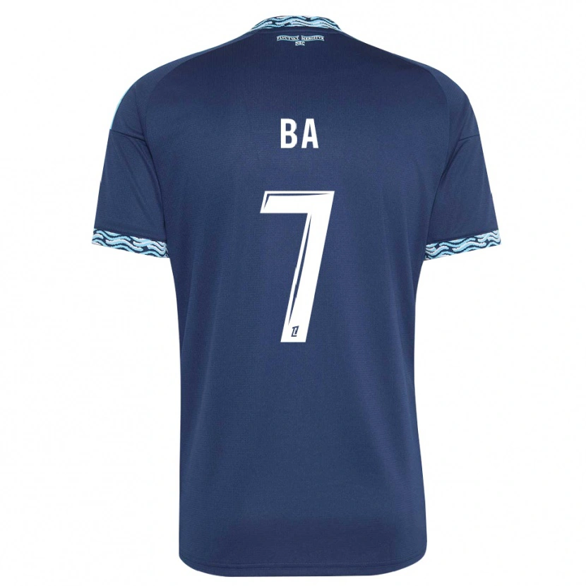 Danxen Homem Camisola Mohamed Ba #7 Azul Aço Branco Principal 2026/27 Camisa Brasil
