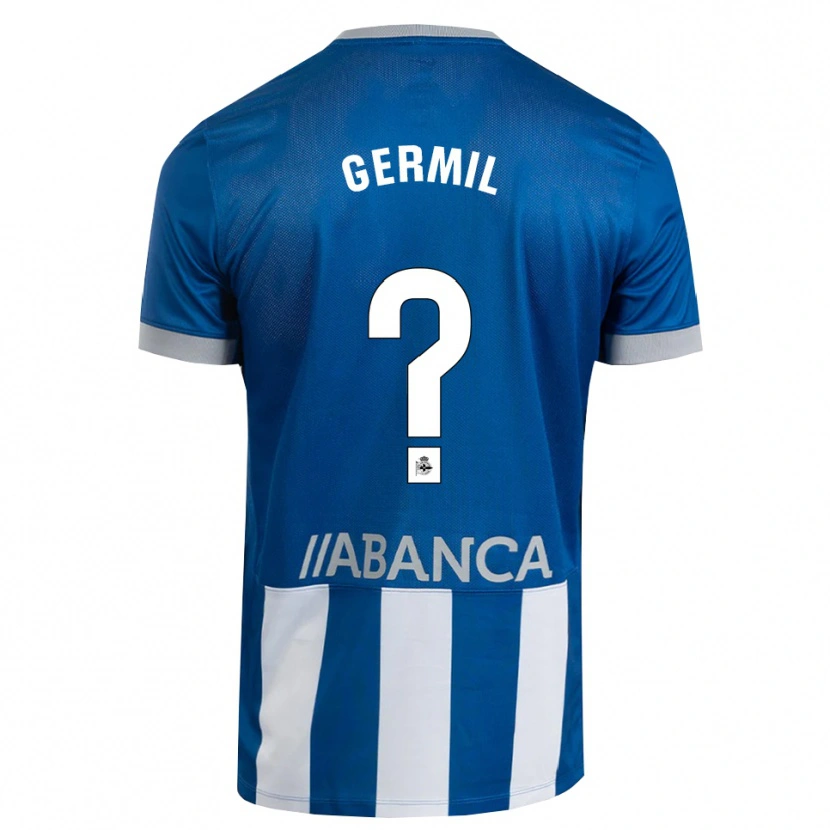 Danxen Homem Camisola Darío Germil #0 Azul Cinza Branco Principal 2026/27 Camisa Brasil