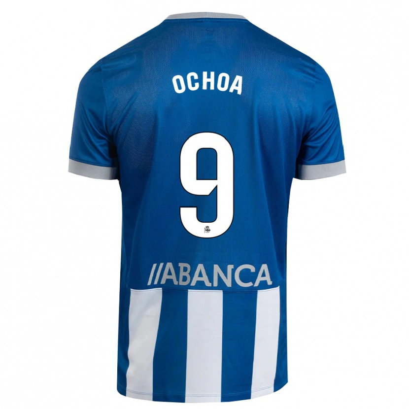 Danxen Homem Camisola Martín Ochoa #9 Azul Cinza Branco Principal 2026/27 Camisa Brasil