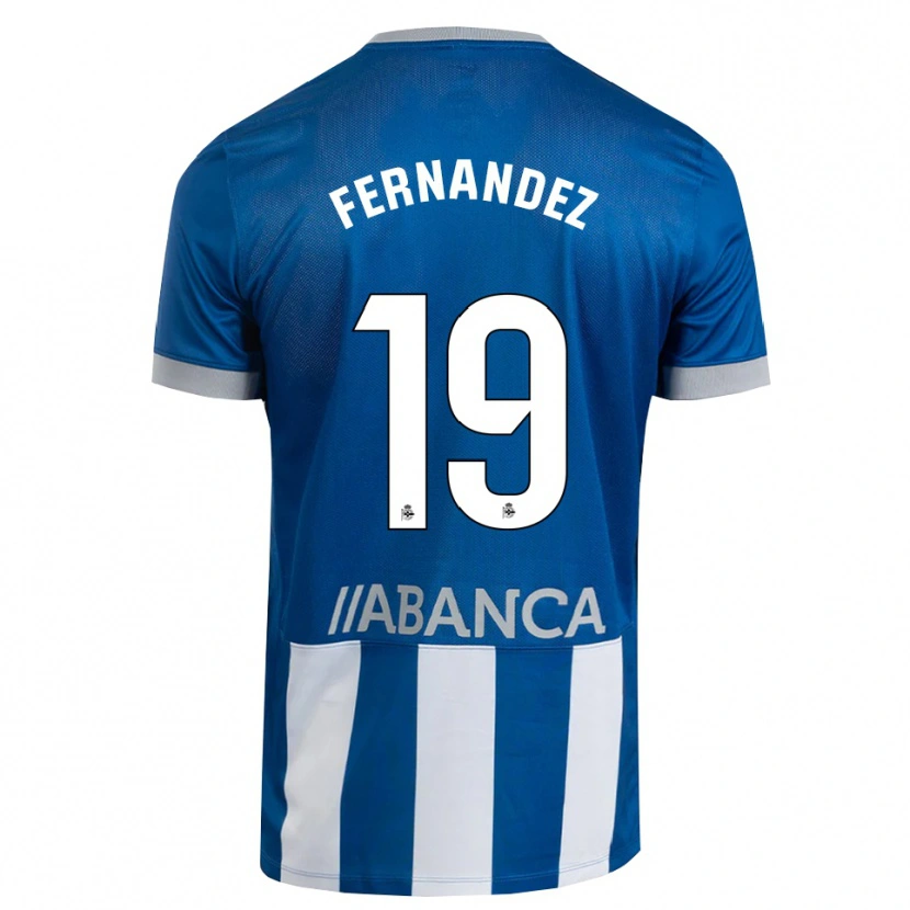 Danxen Homem Camisola Quique Fernández #19 Azul Cinza Branco Principal 2026/27 Camisa Brasil