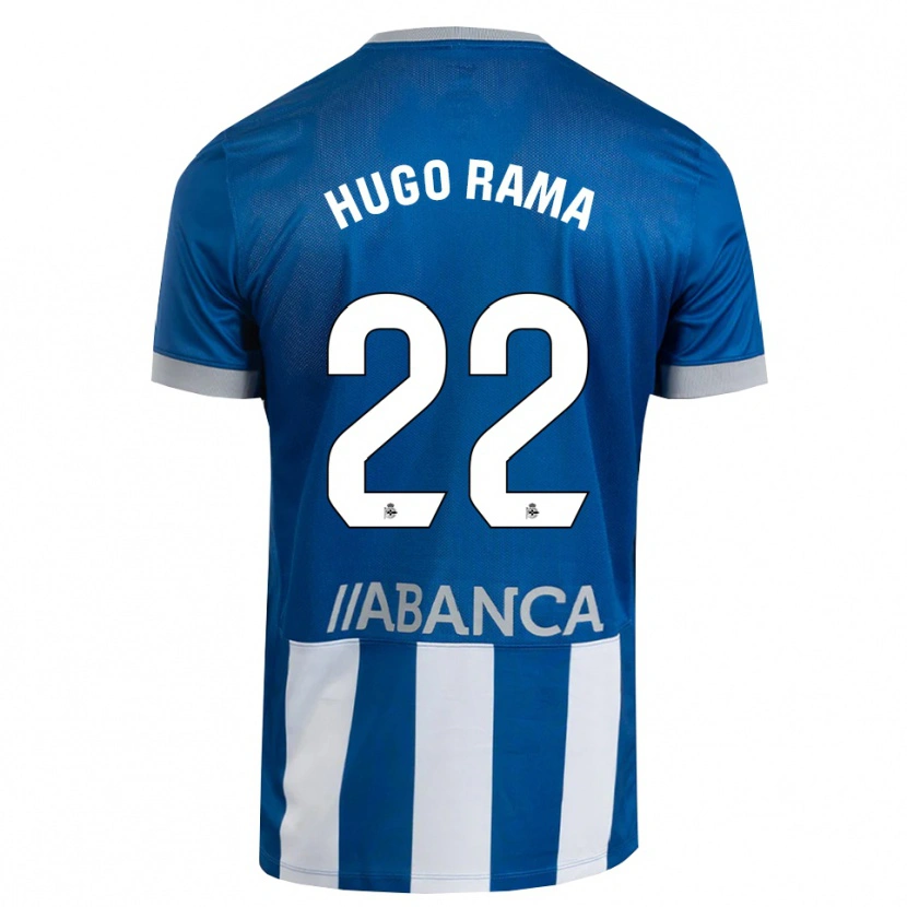 Danxen Homem Camisola Hugo Rama #22 Azul Cinza Branco Principal 2026/27 Camisa Brasil