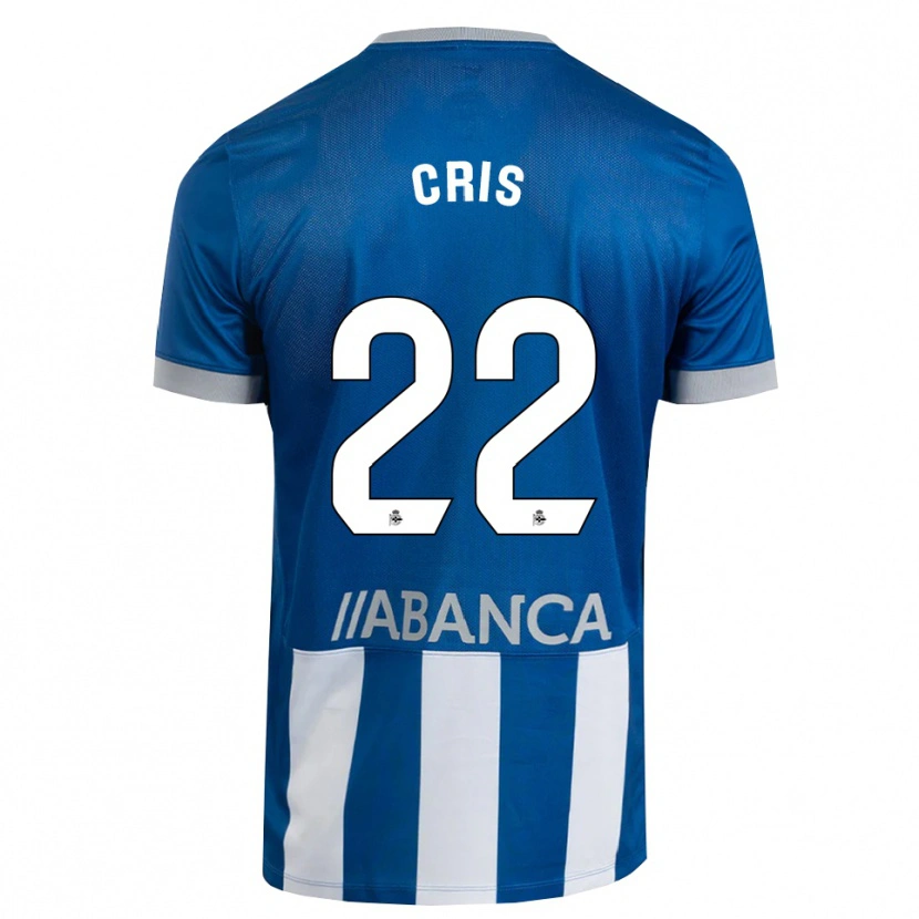 Danxen Homem Camisola Cris #22 Azul Cinza Branco Principal 2026/27 Camisa Brasil