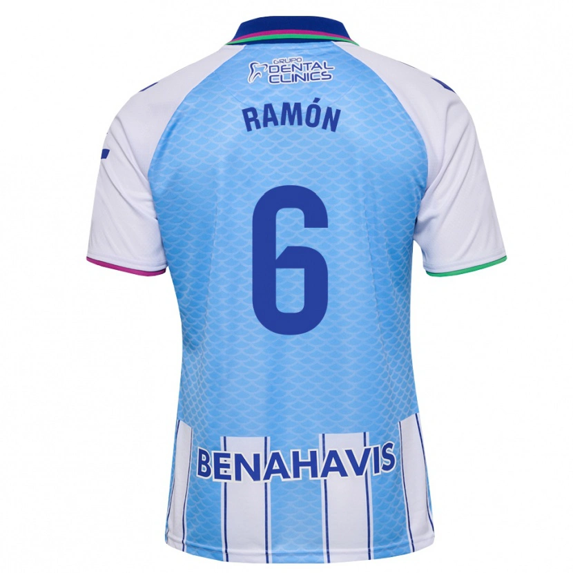 Danxen Homem Camisola Ramón Enríquez #6 Azul Céu Profundo Branco Principal 2026/27 Camisa Brasil