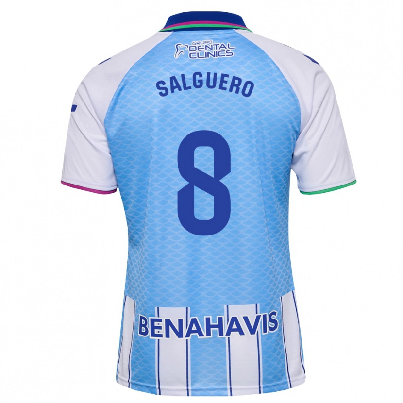 Danxen Homem Camisola Ismael Salguero #8 Azul Céu Profundo Branco Principal 2026/27 Camisa Brasil