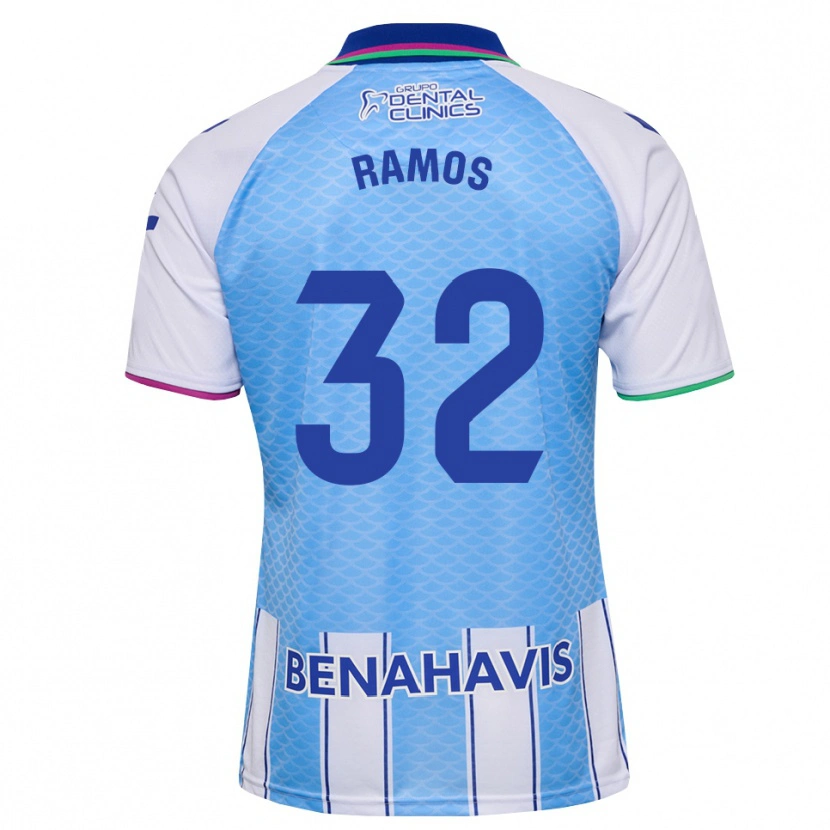 Danxen Homem Camisola Salva Ramos #32 Azul Céu Profundo Branco Principal 2026/27 Camisa Brasil