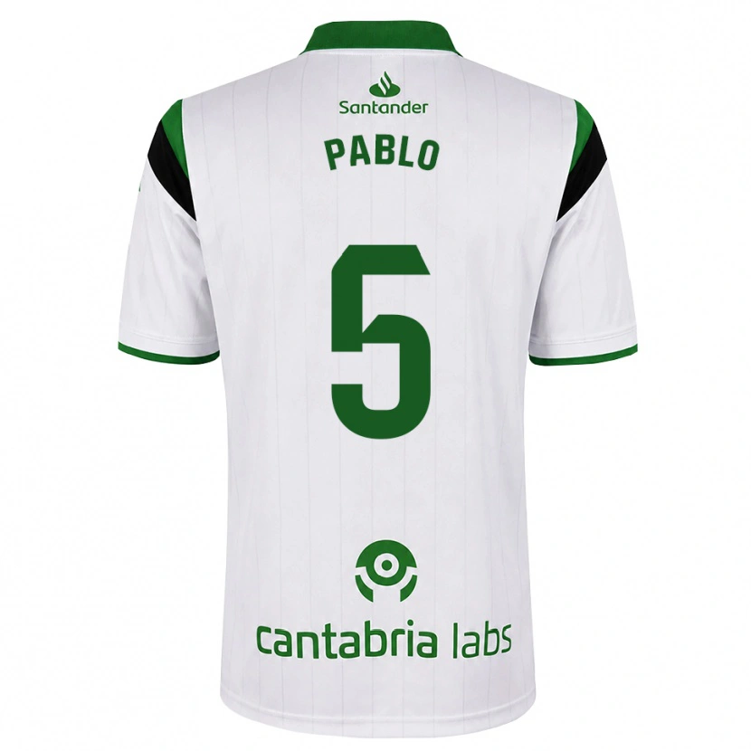 Danxen Homem Camisola Pablo Ramón #5 Branco Verde Preto Principal 2026/27 Camisa Brasil