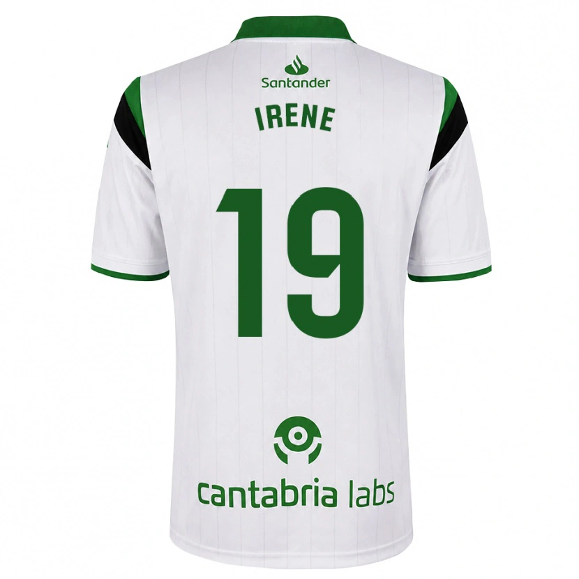 Danxen Homem Camisola Irene Canal Gómez #19 Branco Verde Preto Principal 2026/27 Camisa Brasil