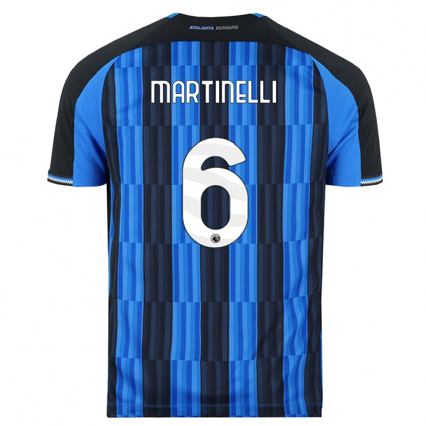 Danxen Homem Camisola Gabriel Martinelli #6 Azul Preto Vermelho Principal 2026/27 Camisa Brasil