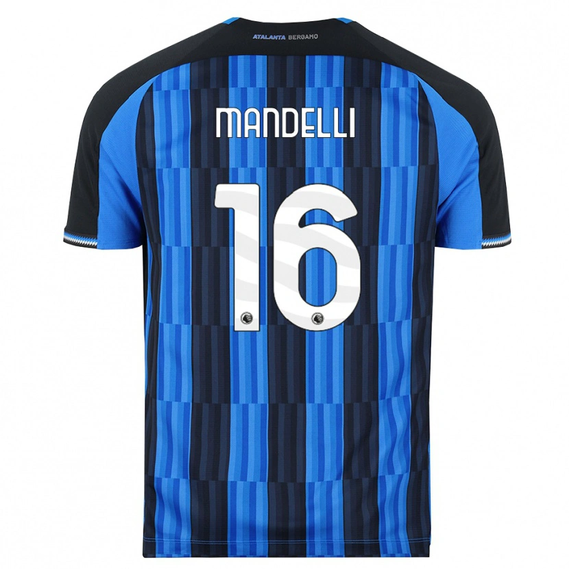 Danxen Homem Camisola Giulia Mandelli #16 Azul Preto Vermelho Principal 2026/27 Camisa Brasil