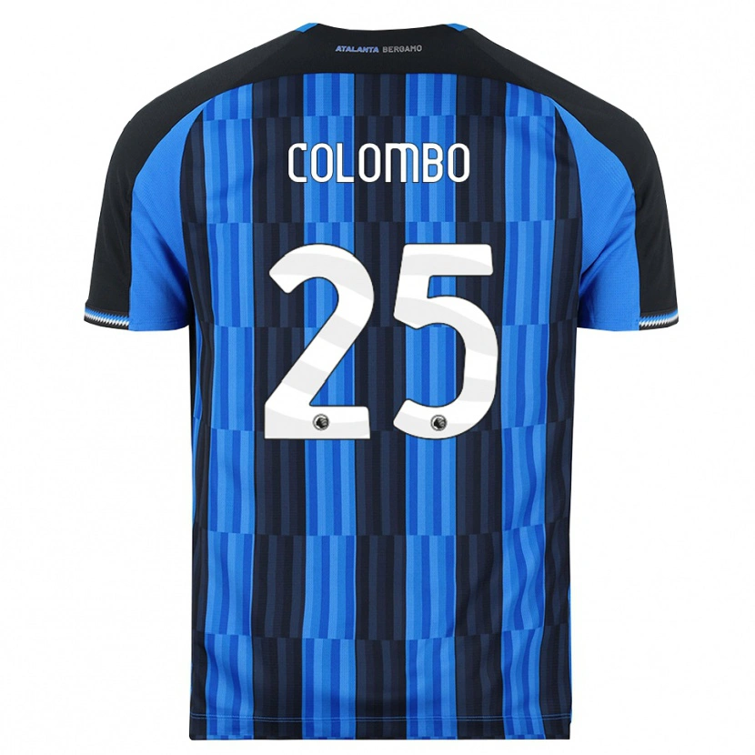 Danxen Homem Camisola Matteo Colombo #25 Azul Preto Vermelho Principal 2026/27 Camisa Brasil
