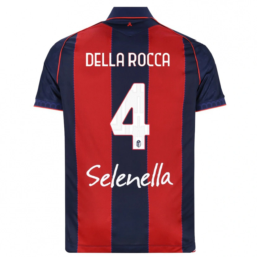 Danxen Homem Camisola Manuel Della Rocca #4 Azul Real Vermelho Branco Principal 2026/27 Camisa Brasil