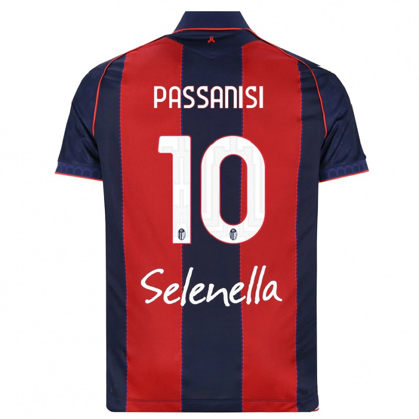 Danxen Homem Camisola Fernando Passanisi #10 Azul Real Vermelho Branco Principal 2026/27 Camisa Brasil