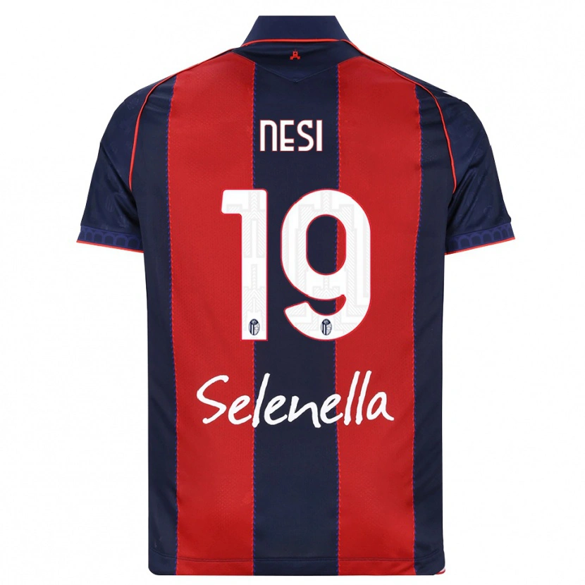 Danxen Homem Camisola Luca Nesi #19 Azul Real Vermelho Branco Principal 2026/27 Camisa Brasil