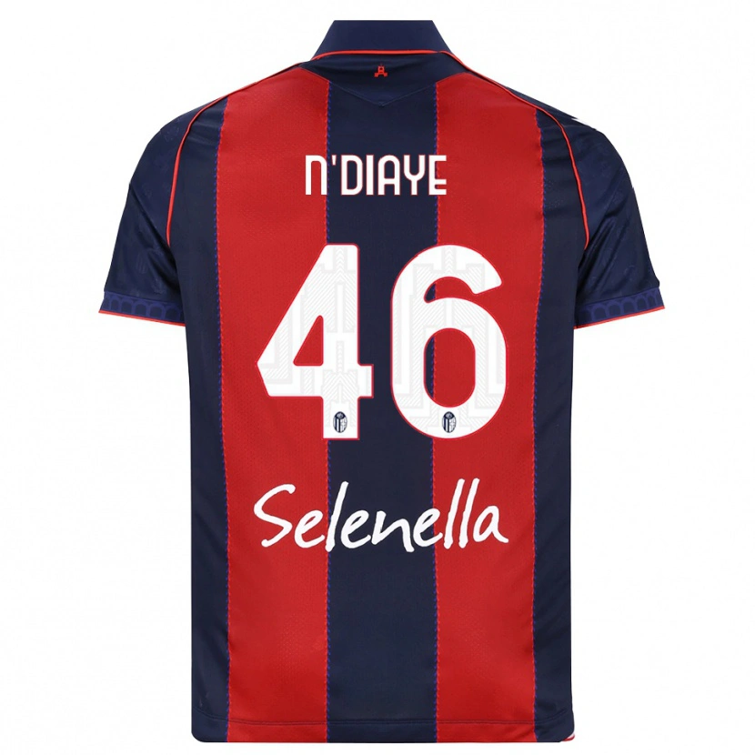 Danxen Homem Camisola Antoine N'diaye #46 Azul Real Vermelho Branco Principal 2026/27 Camisa Brasil