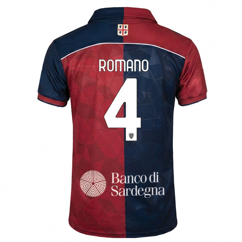 Danxen Homem Camisola Alessandro Romano #4 Bordô Azul Real Principal 2026/27 Camisa Brasil