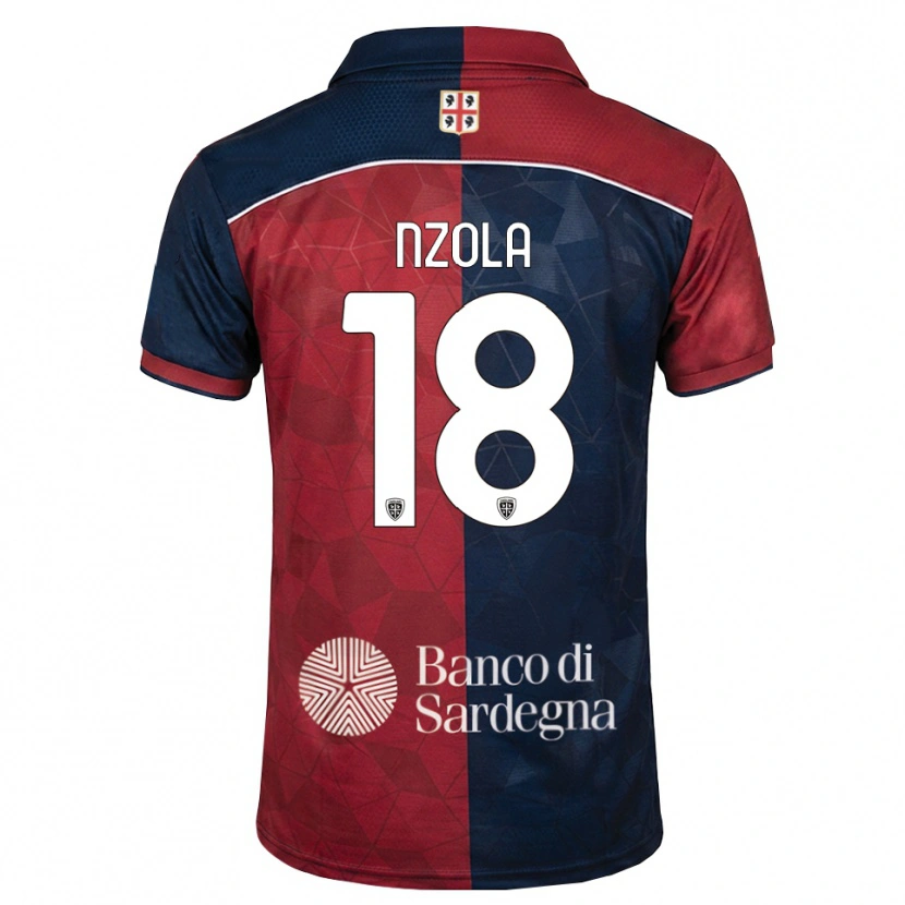 Danxen Homem Camisola M'bala Nzola #18 Bordô Azul Real Principal 2026/27 Camisa Brasil