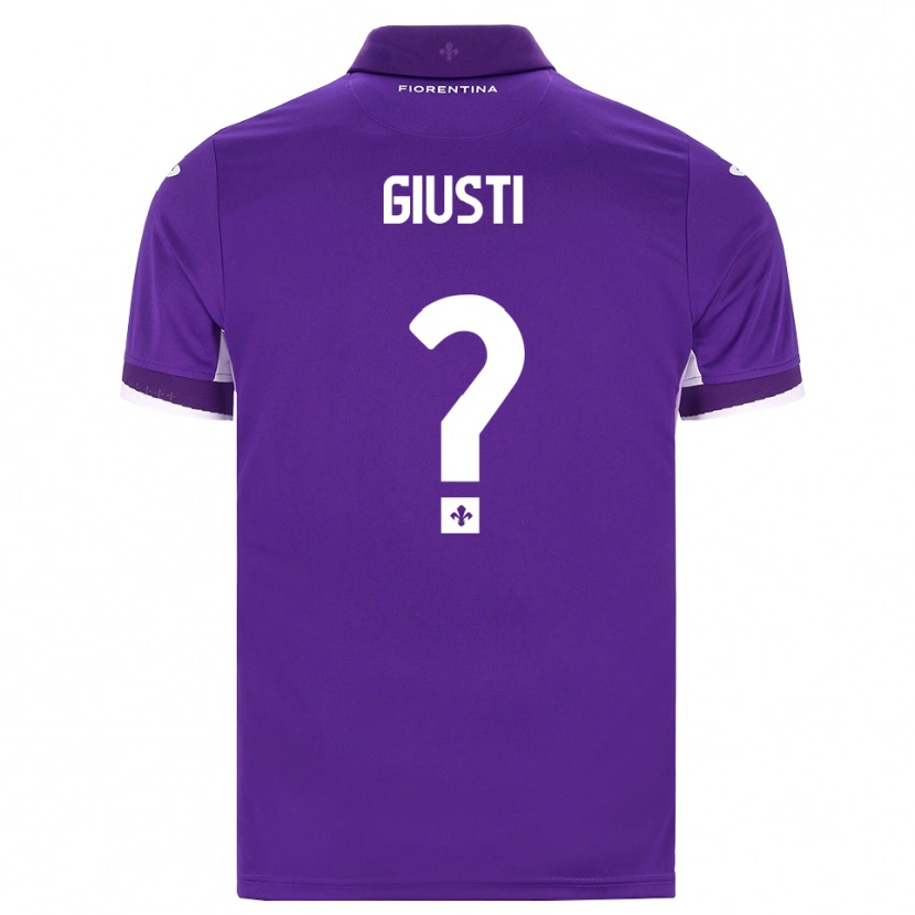 Danxen Homem Camisola Edoardo Giusti #0 Roxo Branco Rosa Principal 2026/27 Camisa Brasil
