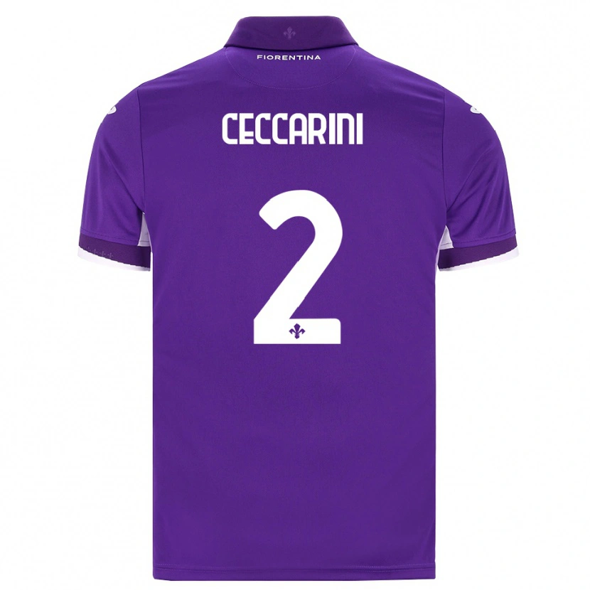Danxen Homem Camisola Duccio Ceccarini #2 Roxo Branco Rosa Principal 2026/27 Camisa Brasil