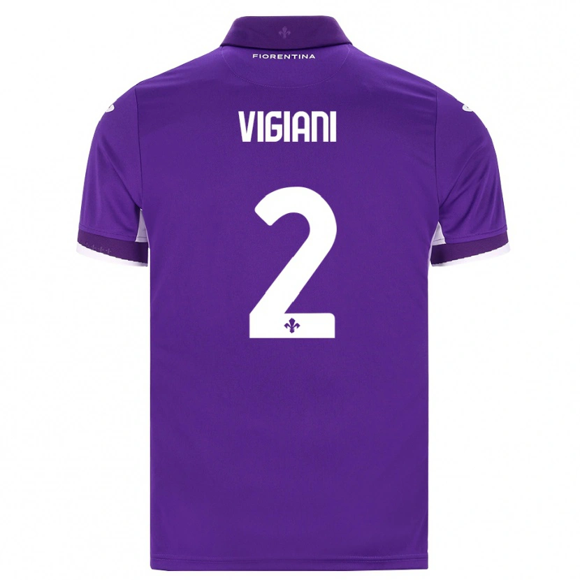 Danxen Homem Camisola Lorenzo Vigiani #2 Roxo Branco Rosa Principal 2026/27 Camisa Brasil