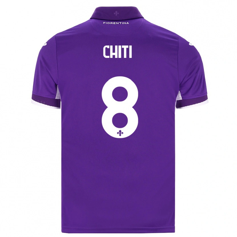 Danxen Homem Camisola Alessio Chiti #8 Roxo Branco Rosa Principal 2026/27 Camisa Brasil