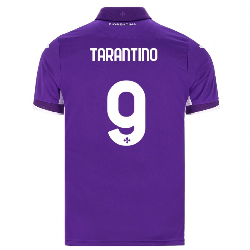 Danxen Homem Camisola Jacopo Tarantino #9 Roxo Branco Rosa Principal 2026/27 Camisa Brasil