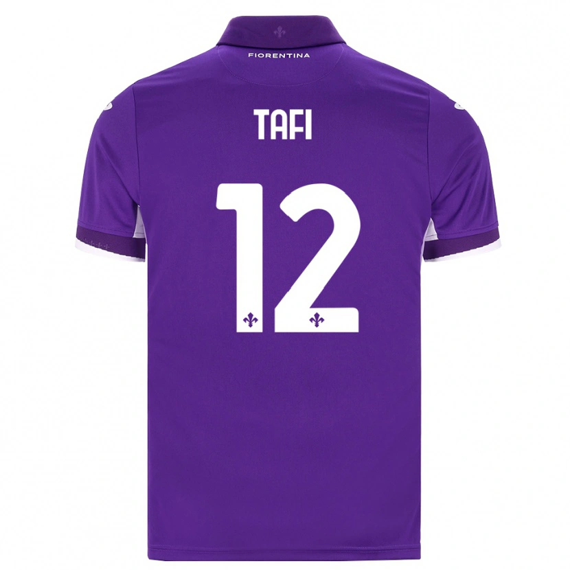Danxen Homem Camisola Giulio Tafi #12 Roxo Branco Rosa Principal 2026/27 Camisa Brasil