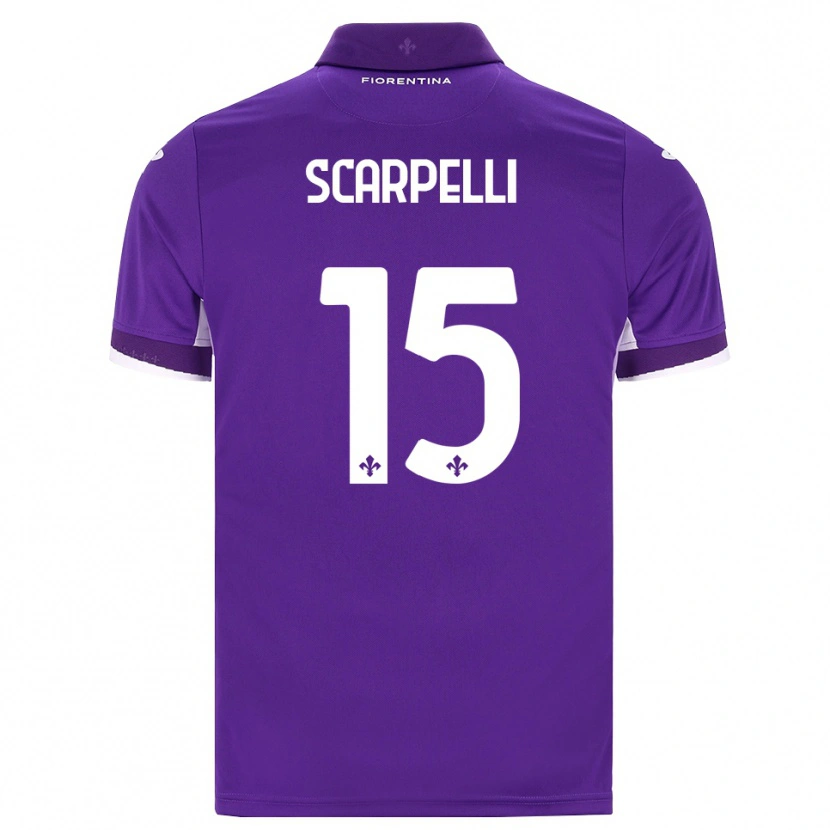 Danxen Homem Camisola Diego Scarpelli #15 Roxo Branco Rosa Principal 2026/27 Camisa Brasil