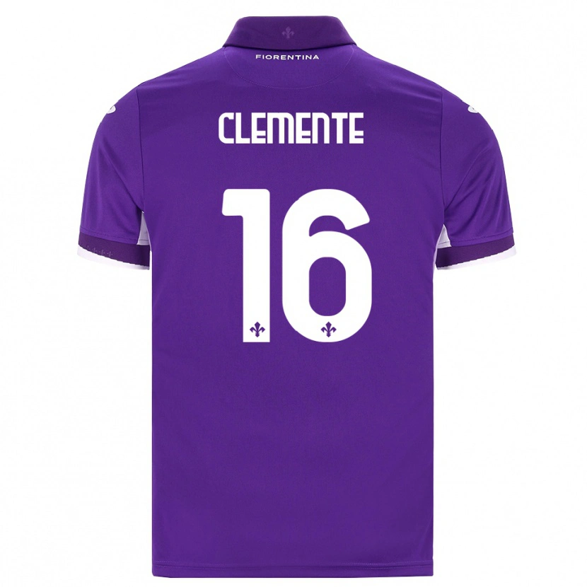 Danxen Homem Camisola Raffaele Clemente #16 Roxo Branco Rosa Principal 2026/27 Camisa Brasil