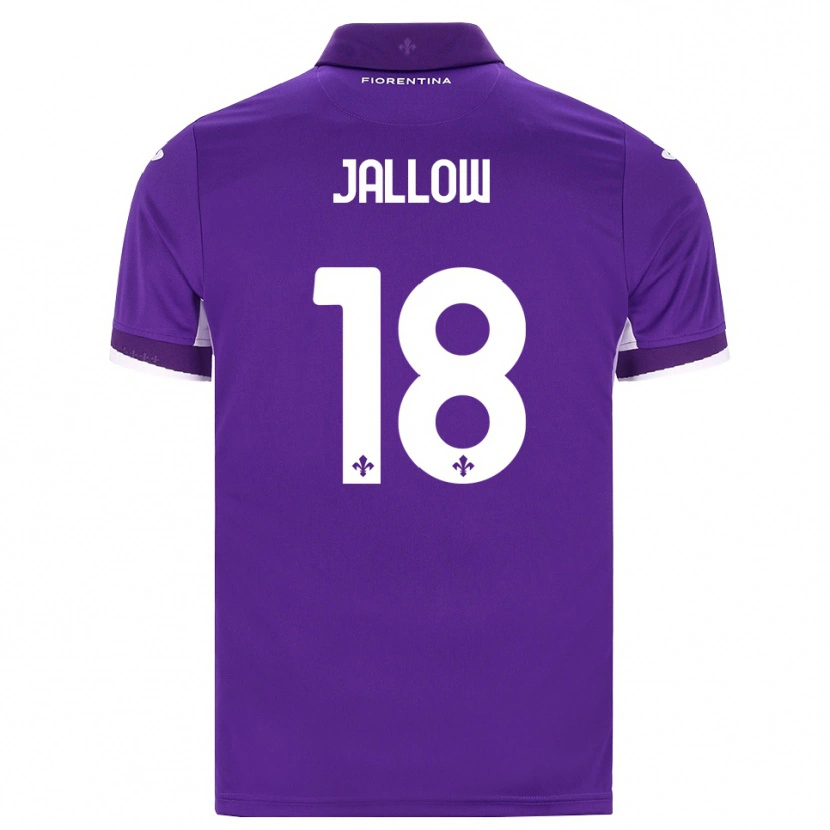 Danxen Homem Camisola Sulayman Jallow #18 Roxo Branco Rosa Principal 2026/27 Camisa Brasil