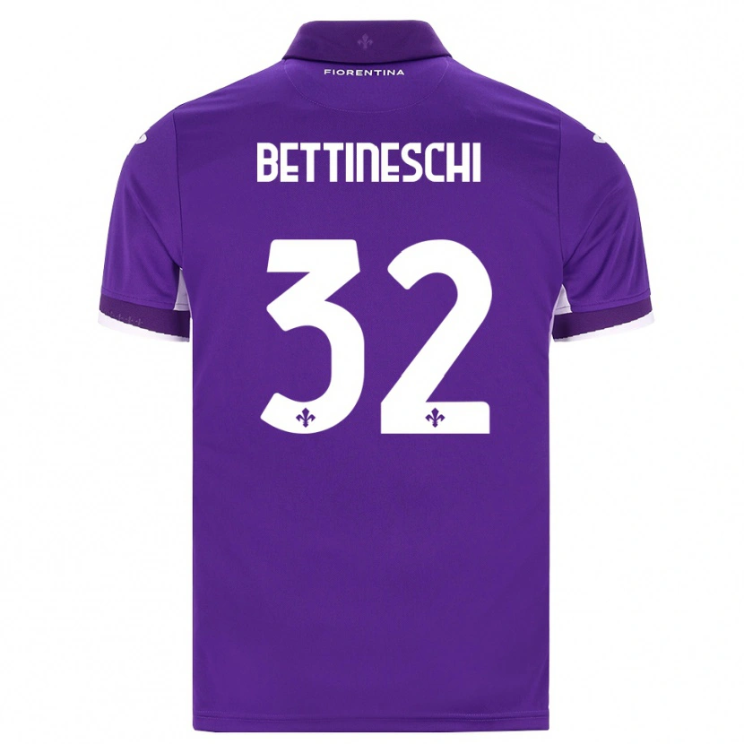 Danxen Homem Camisola Giorgia Bettineschi #32 Roxo Branco Rosa Principal 2026/27 Camisa Brasil