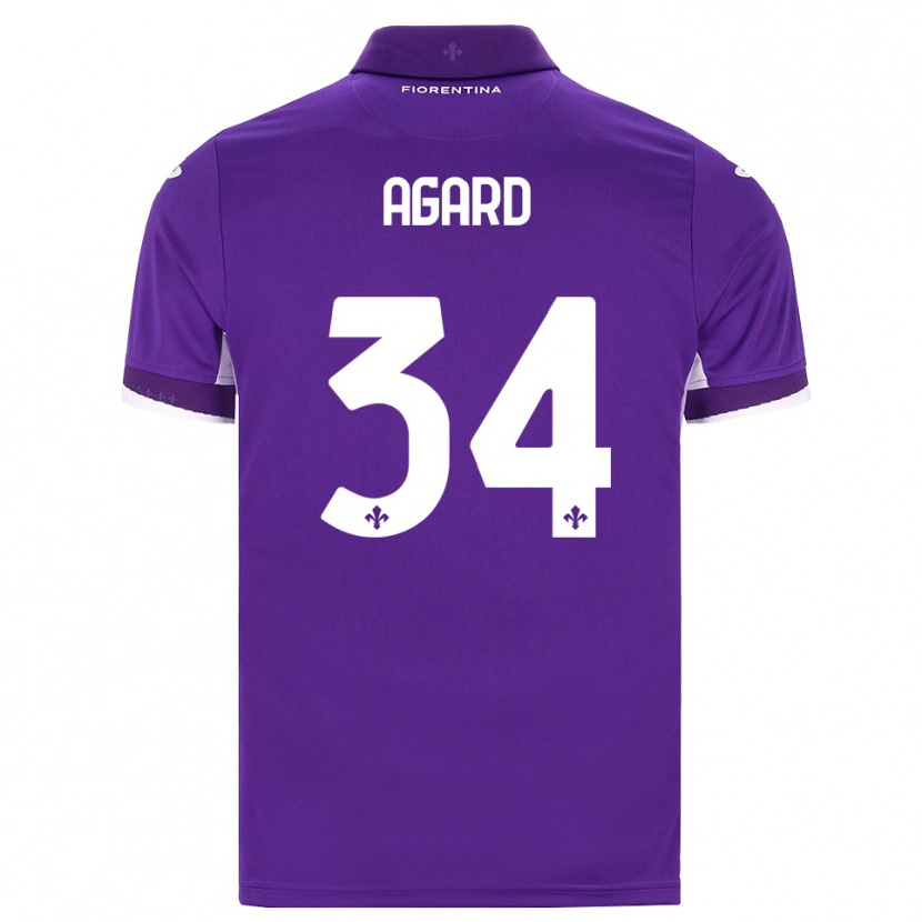 Danxen Homem Camisola Laura Agard #34 Roxo Branco Rosa Principal 2026/27 Camisa Brasil