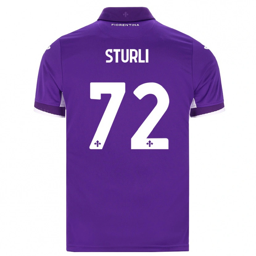 Danxen Homem Camisola Edoardo Sturli #72 Roxo Branco Rosa Principal 2026/27 Camisa Brasil
