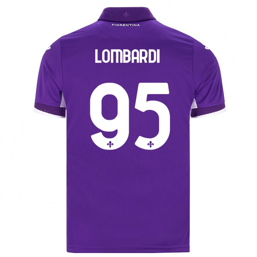 Danxen Homem Camisola Emma Lombardi #95 Roxo Branco Rosa Principal 2026/27 Camisa Brasil