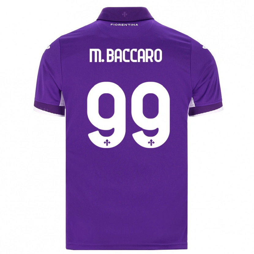 Danxen Homem Camisola Giulia Maria Baccaro #99 Roxo Branco Rosa Principal 2026/27 Camisa Brasil