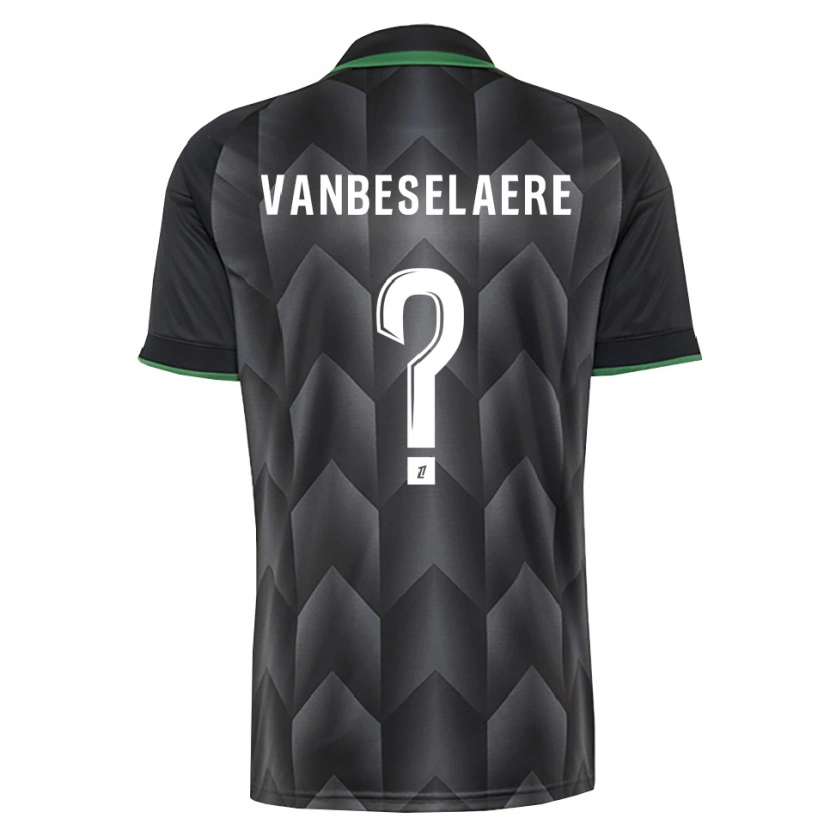 Danxen Homem Camisola Emmanuel Vanbeselaere #0 Branco Preto Verde Alternativa 2026/27 Camisa Brasil