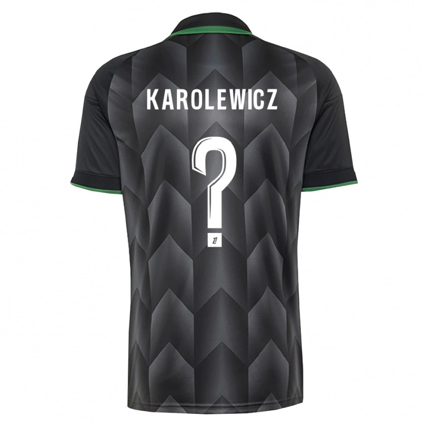 Danxen Homem Camisola Roman Karolewicz #0 Branco Preto Verde Alternativa 2026/27 Camisa Brasil