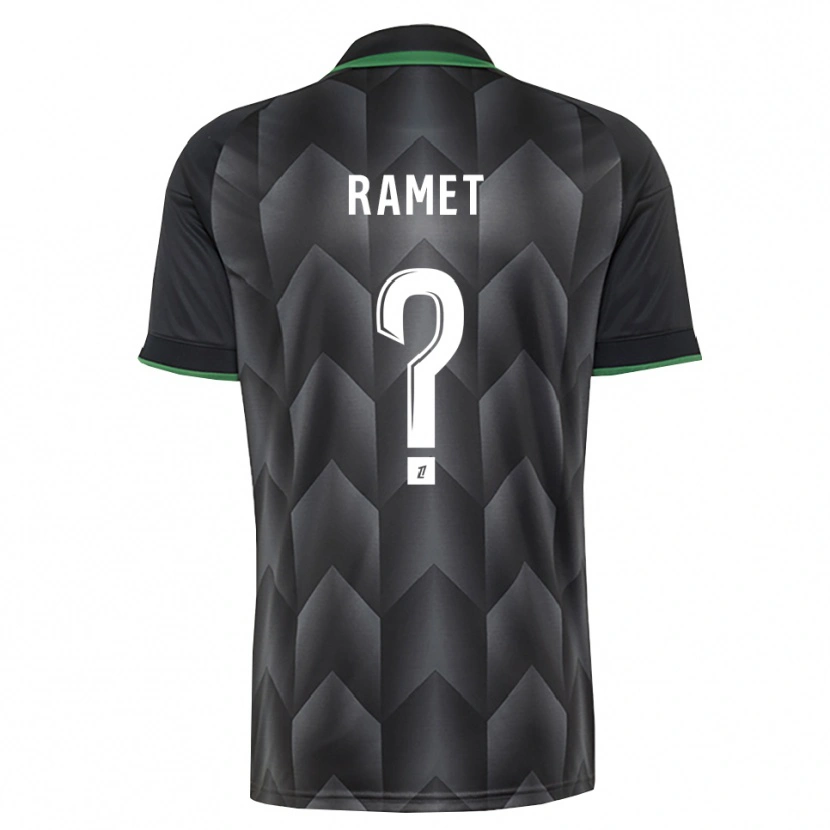 Danxen Homem Camisola Simon Ramet #0 Branco Preto Verde Alternativa 2026/27 Camisa Brasil