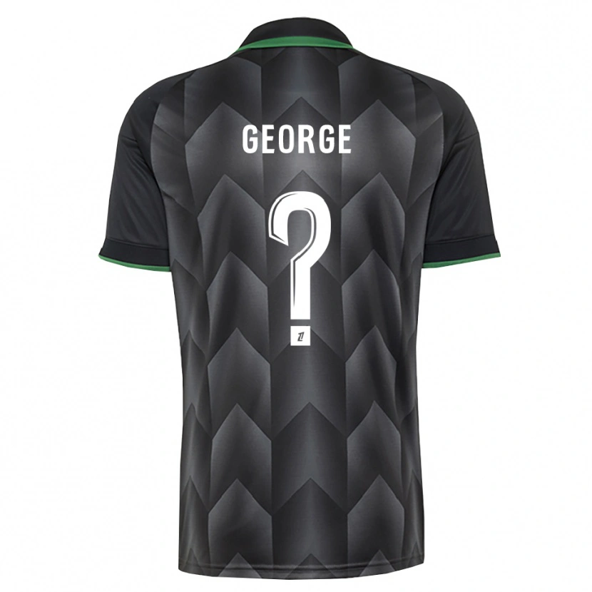 Danxen Homem Camisola Ryan George #0 Branco Preto Verde Alternativa 2026/27 Camisa Brasil