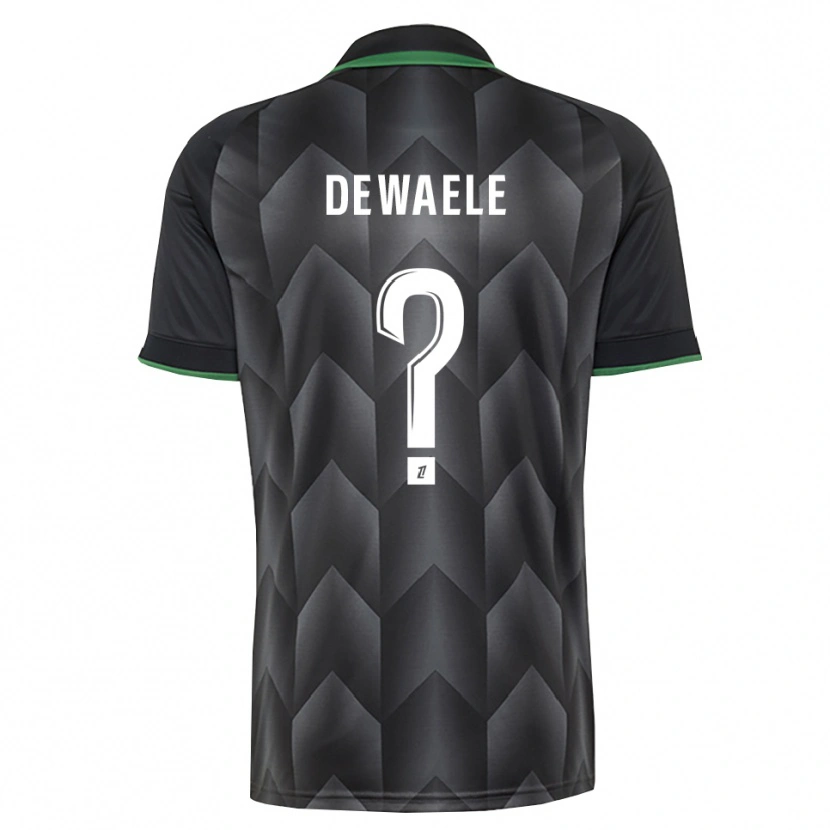 Danxen Homem Camisola Florian Dewaele #0 Branco Preto Verde Alternativa 2026/27 Camisa Brasil