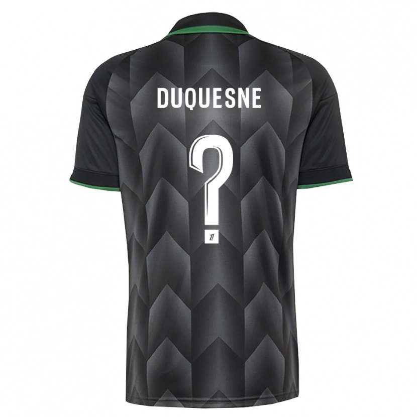 Danxen Homem Camisola Elsa Duquesne #0 Branco Preto Verde Alternativa 2026/27 Camisa Brasil