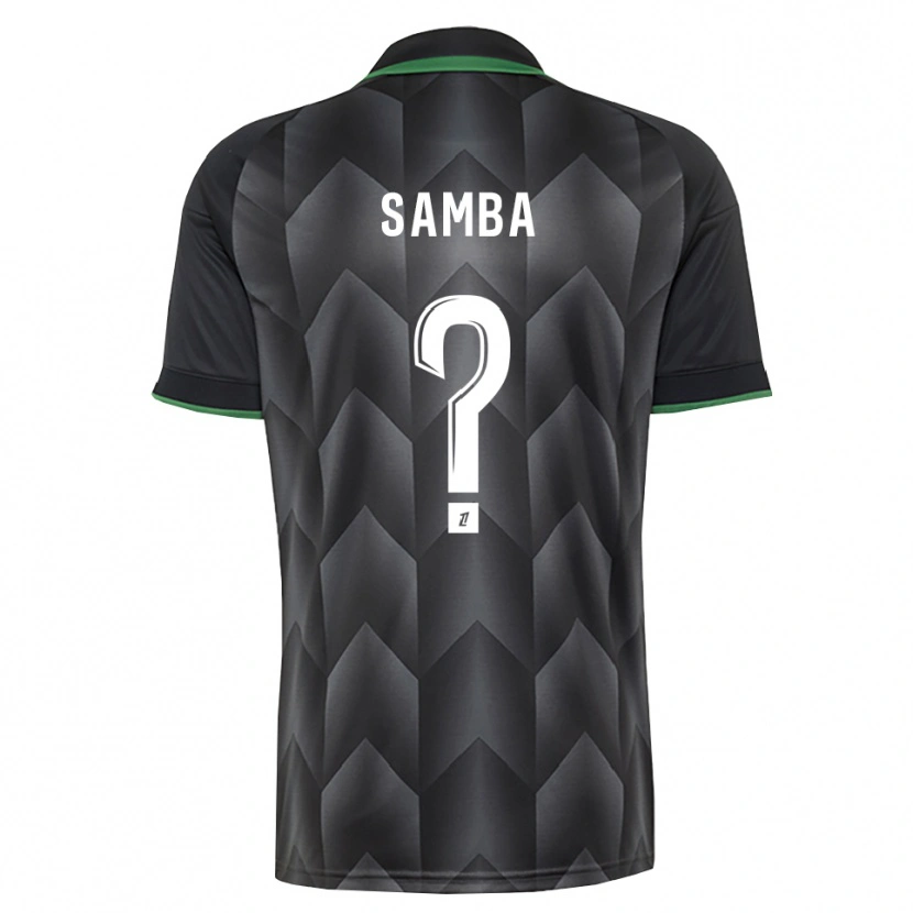 Danxen Homem Camisola Emmanuel Samba #0 Branco Preto Verde Alternativa 2026/27 Camisa Brasil