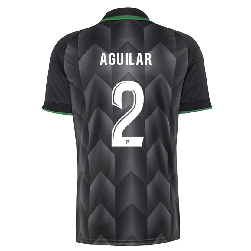 Danxen Homem Camisola Ruben Aguilar #2 Branco Preto Verde Alternativa 2026/27 Camisa Brasil