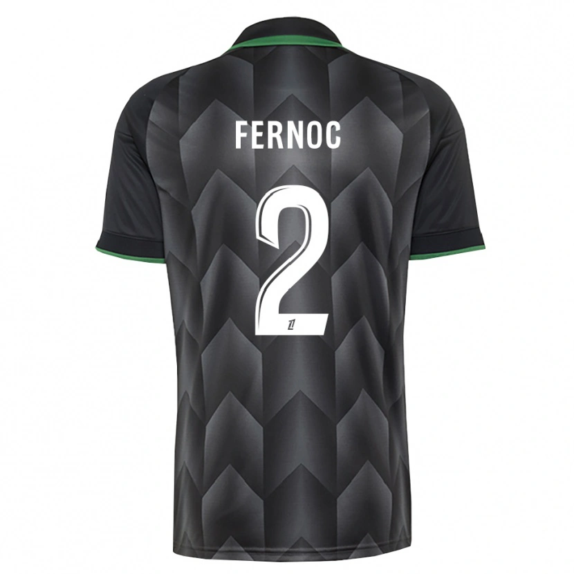 Danxen Homem Camisola Djulian Fernoc #2 Branco Preto Verde Alternativa 2026/27 Camisa Brasil