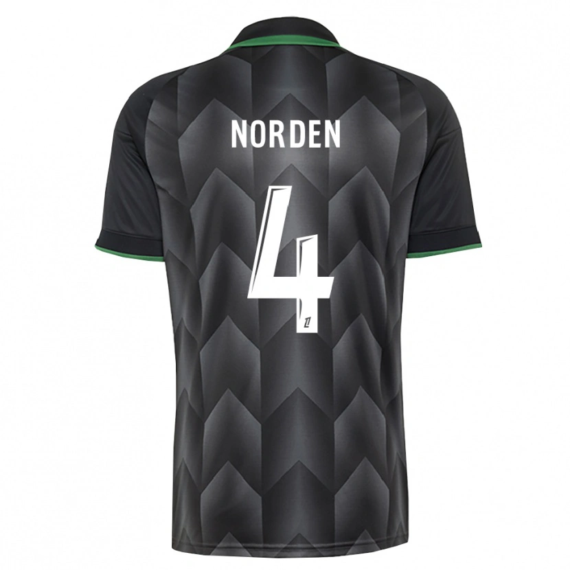 Danxen Homem Camisola Doreen Norden #4 Branco Preto Verde Alternativa 2026/27 Camisa Brasil