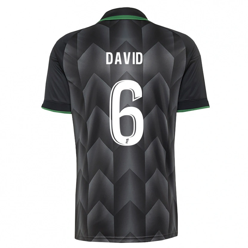 Danxen Homem Camisola Tess David #6 Branco Preto Verde Alternativa 2026/27 Camisa Brasil
