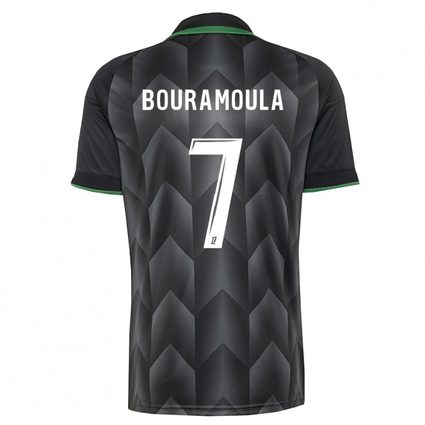 Danxen Homem Camisola Ilies Bouramoula #7 Branco Preto Verde Alternativa 2026/27 Camisa Brasil
