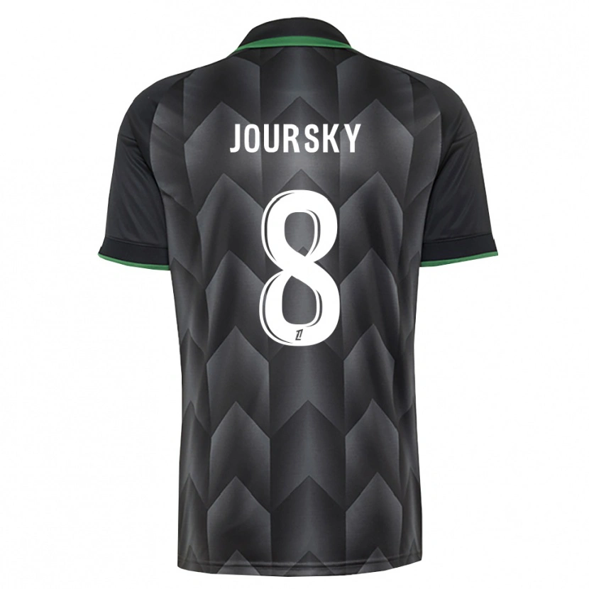 Danxen Homem Camisola Leopold Joursky #8 Branco Preto Verde Alternativa 2026/27 Camisa Brasil