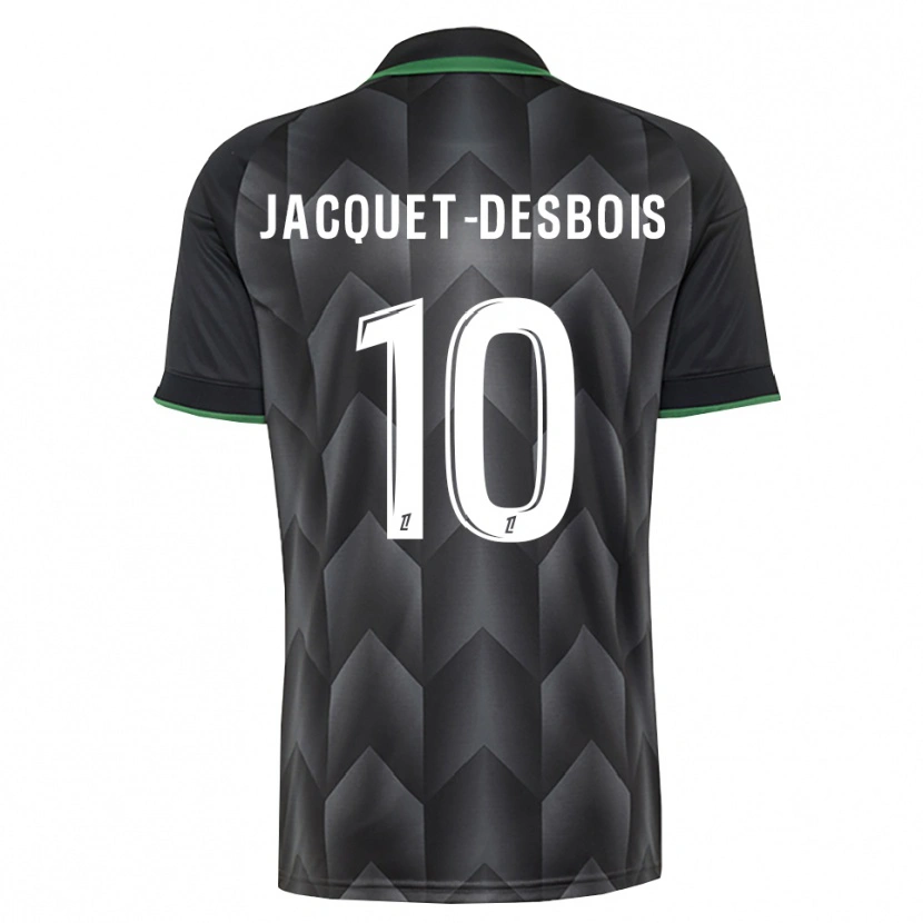 Danxen Homem Camisola Tairik Jacquet-Desbois #10 Branco Preto Verde Alternativa 2026/27 Camisa Brasil