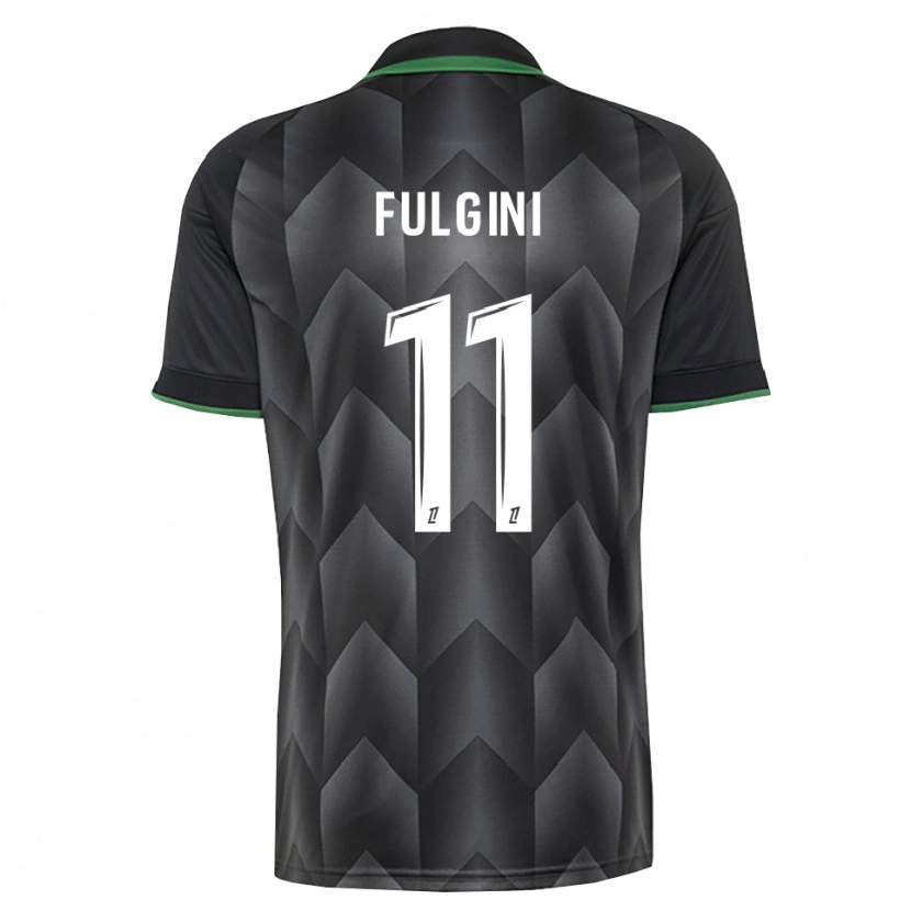 Danxen Homem Camisola Angelo Fulgini #11 Branco Preto Verde Alternativa 2026/27 Camisa Brasil