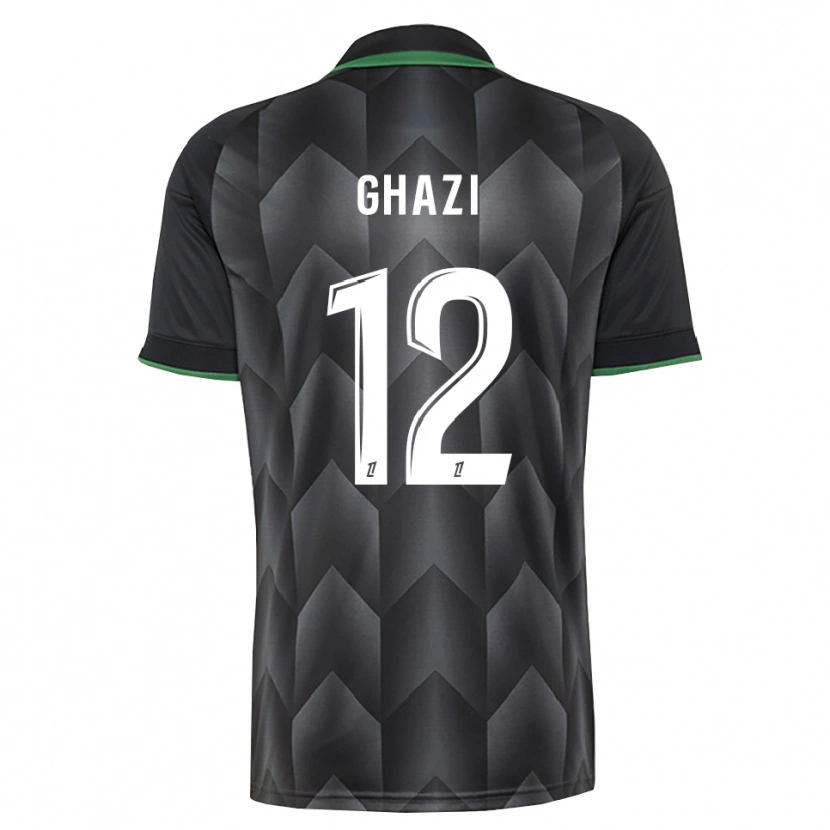 Danxen Homem Camisola Ali Ghazi #12 Branco Preto Verde Alternativa 2026/27 Camisa Brasil